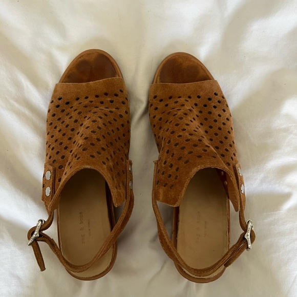 Rag & Bone suede sandals - Picture 3 of 5